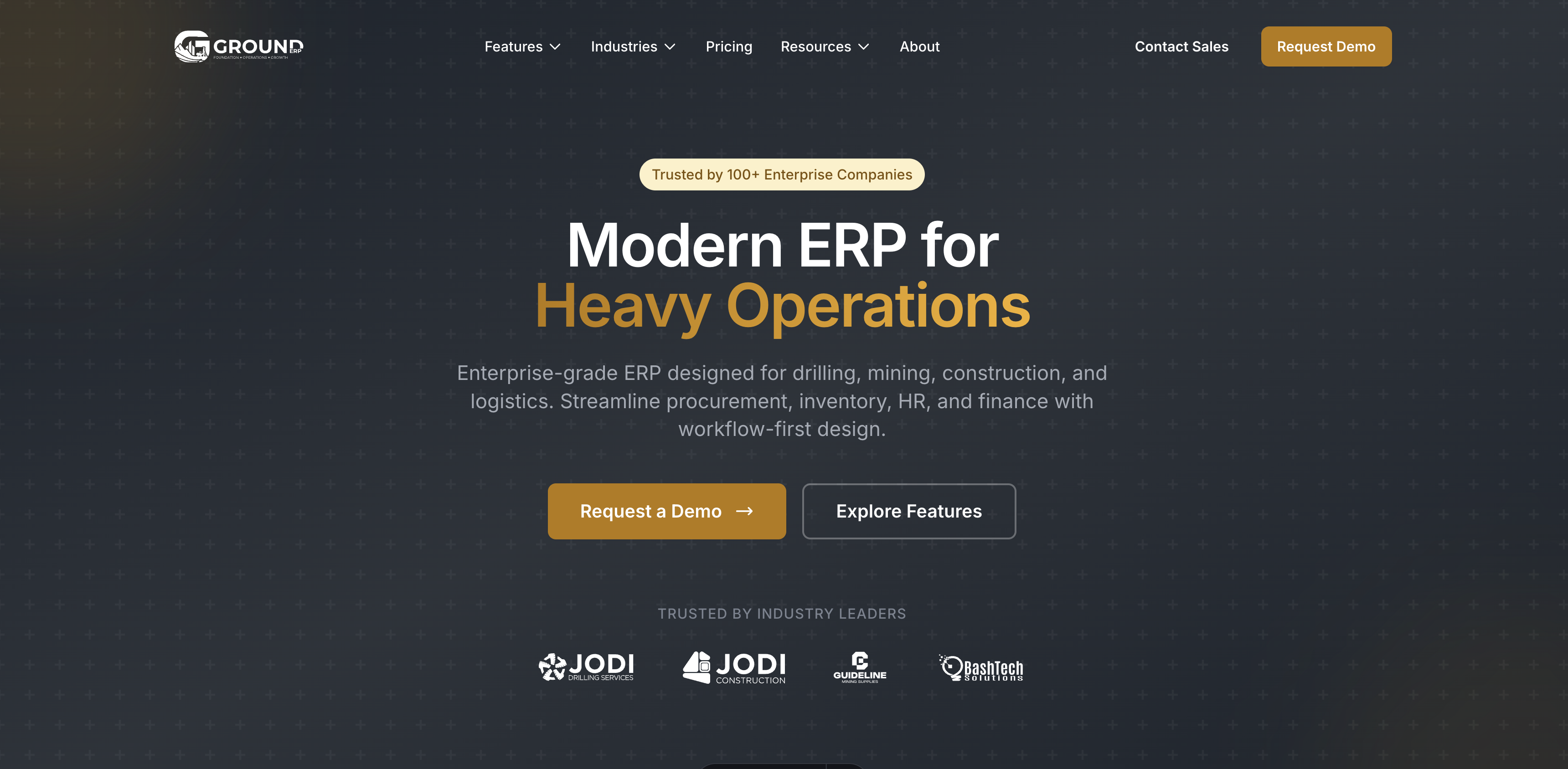 GroundERP Website
